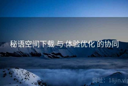 秘语空间下载 与 体验优化 的协同