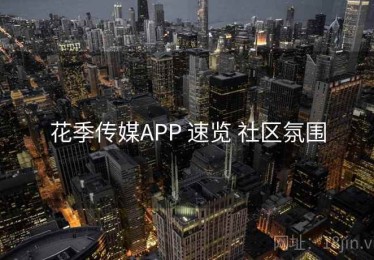 花季传媒APP 速览 社区氛围
