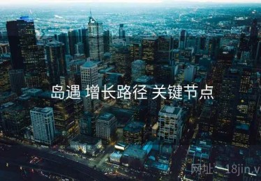岛遇 增长路径 关键节点