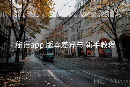 秘语app 版本差异与 新手教程
