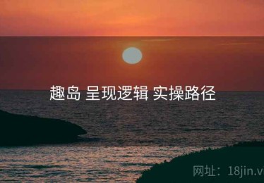 趣岛 呈现逻辑 实操路径