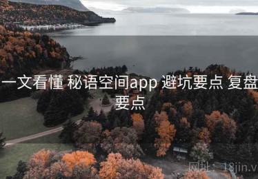 一文看懂 秘语空间app 避坑要点 复盘要点