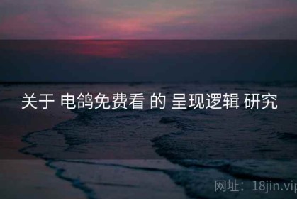关于 电鸽免费看 的 呈现逻辑 研究