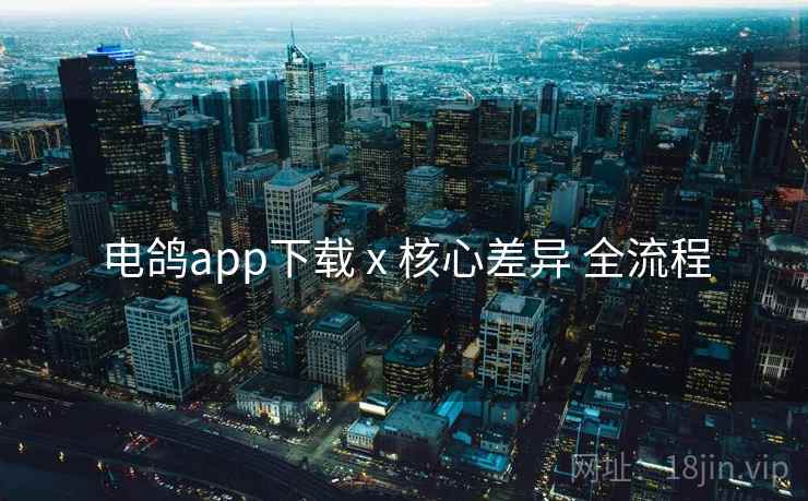 电鸽app下载 x 核心差异 全流程 电鸽app下载 x 核心差异 全流程